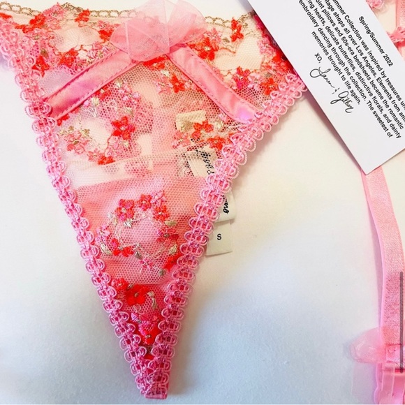 For Love & Lemons Love Bouquet Lingerie Set - Picture 13 of 14